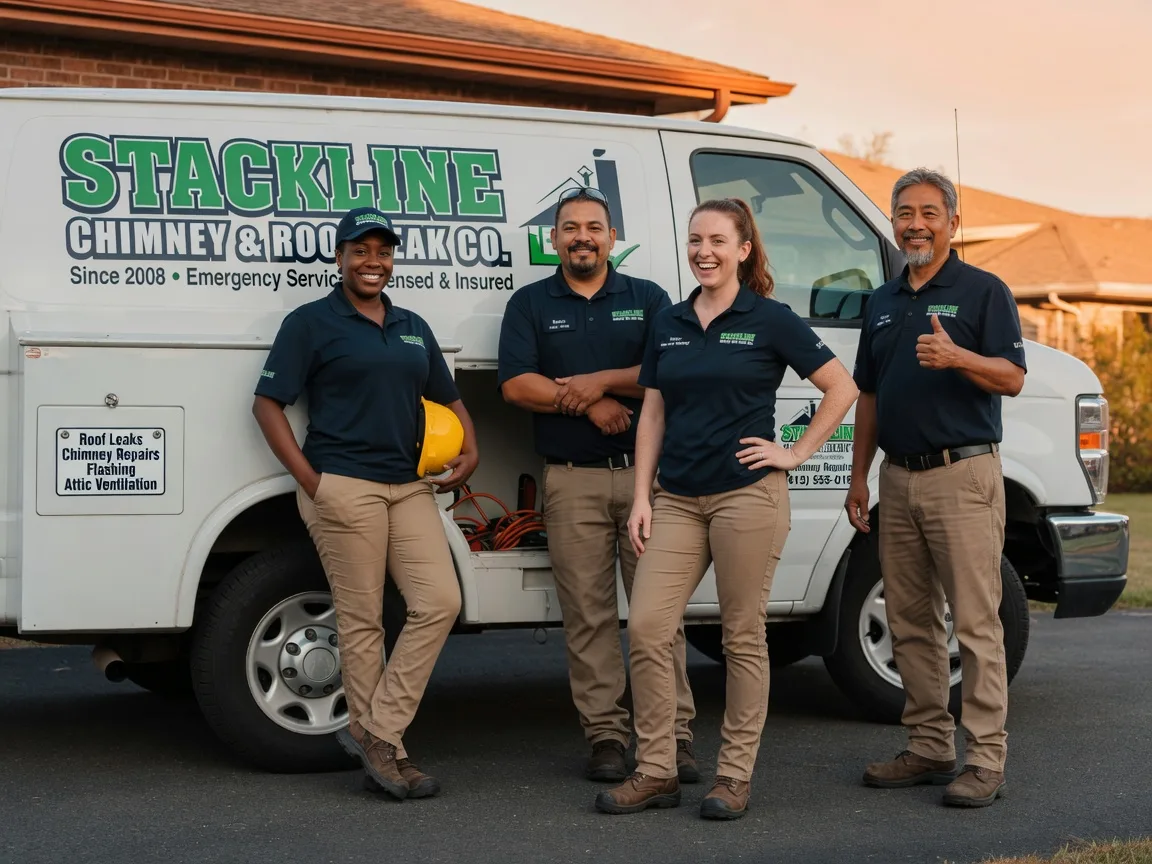 Chimney flashing repair company in Marland, OK